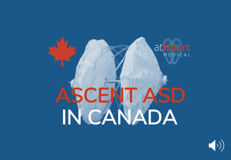 Health Canada approved ASCENT ASD trial in Canada